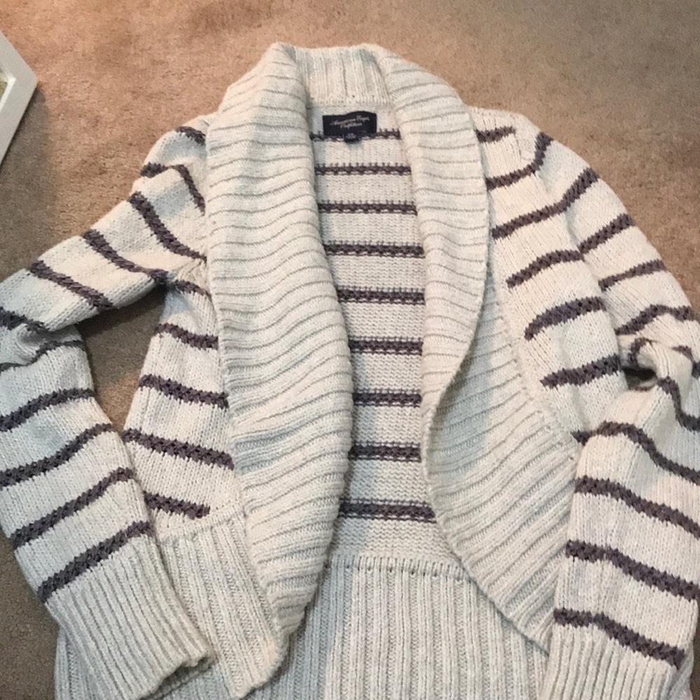 American Eagle striped sweater